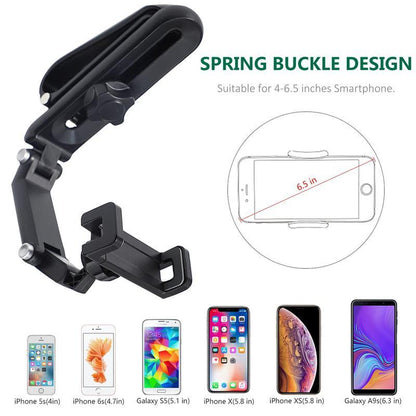 2025 Good Quality New 1080° Multi-Function Sun Visor Universal 360 Degree Rotating Phone Holder Suitable for Any Scene Car Holder - Rotatable and Retractable
