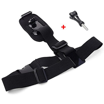 QQT for Accessories Gopro Shoulder Strap Mount Chest Harness Adapter for Go Pro Hero11 10 9 8 7 6 5 4 3Black Edition Xiaomi Yi