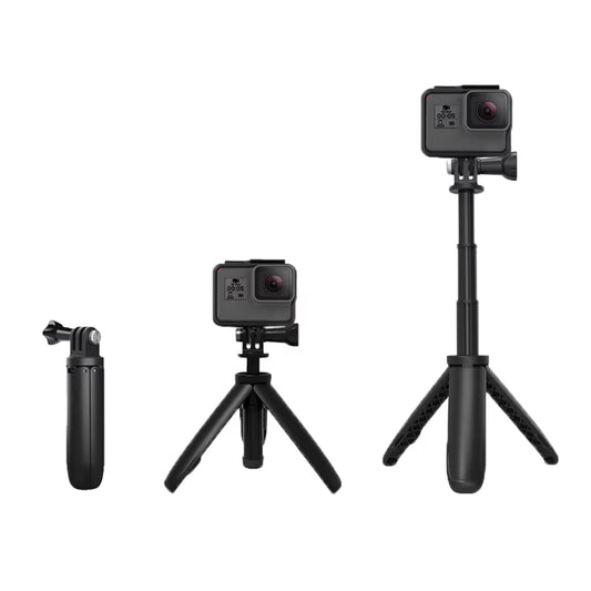 Mini Extendable Tripod Foldable Tripod Portable Monopod for Go Pro Hero 13 12 11 Black Session Osmo Action Camera Vlog Accessory